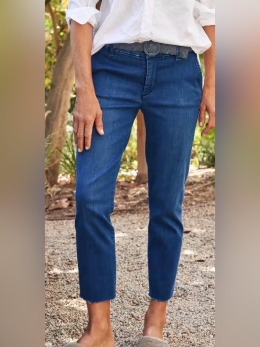 Frank & Eileen Wicklow Performance Denim Jeans Blue Size 10